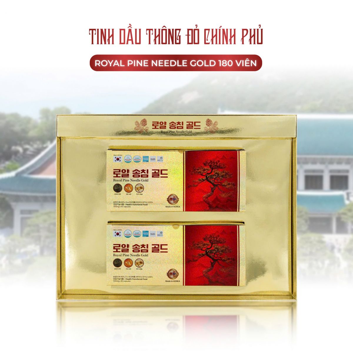 Tinh Dầu Thông Đỏ Chính Phủ
